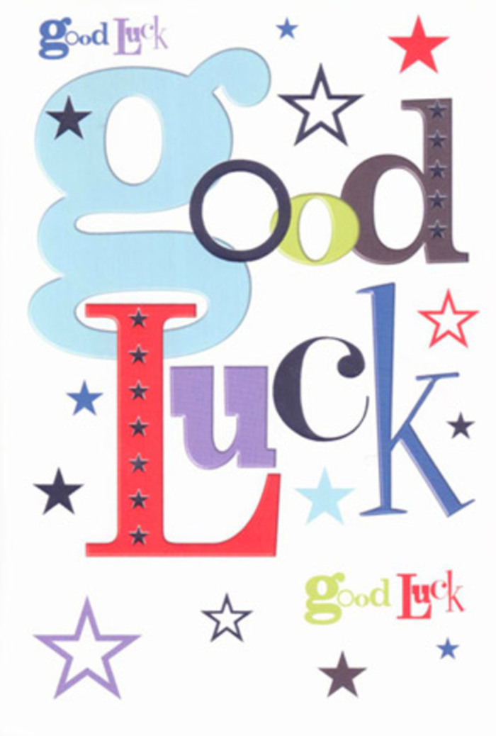 Embodying the lively spirit of Redhill, this good luck card bursts with personality, each letter springing to life in a vibrant dance of pastel blues, vivid reds, and deep, expressive purples. Lively stars, scattered across the snowy-white background, create an atmosphere of lightness and wonder, their varying sizes echoing the twinkling lights seen from Redhill's bustling high street at dusk. The typography shifts playfully-some letters wide and inviting, others sleek and understated-mirroring the diverse voices of support found within the local community. Every detail, from the crisp edges of the card to the fun, tactile smoothness of the cardstock, feels lovingly considered. It's a celebration in visual form, reminiscent of the cheers ringing out at Priory Park during summer events, infusing any recipient with hope and confidence. The card's design feels like an affectionate nudge forward, as though Redhill itself is wishing you well for whatever adventure awaits-be it a new business opening on Station Road or a personal milestone. Created with the artistry and warmth that Flowers Redhill is known for, this piece is more than a message; it is a keepsake of belief and encouragement, brimming with local pride.